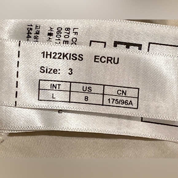 NWT BA&SH Kiss Cream Top - Sz L = US Sz 8 - Picture 12 of 12